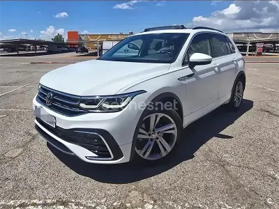 Usado VW Tiguan R-line 150 CV (110 kW) 2022 Blanco SUV