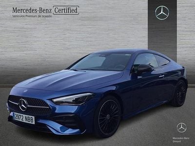 Azul Usado 2025 Mercedes CLE220 Advanced Plus Coupe | 57.500 € (Buen precio)