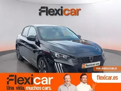 Usado Peugeot 208 Allure 100 CV (73 kW) 2025 Negro Utilitario