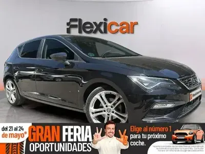 Usado Seat Leon FR 150 CV (110 kW) 2017 Negro
