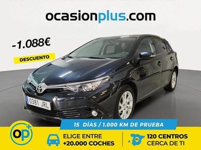Usado Toyota Auris Active 116 CV (85 kW) 2016 Azul Familiar