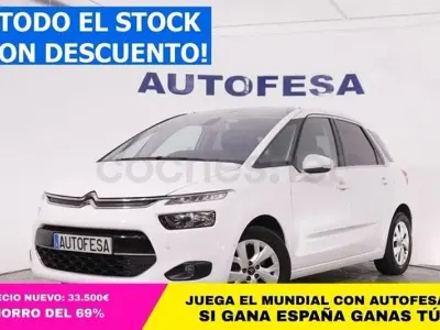 Usado Citroën C4 Picasso Feel 120 CV (88 kW) 2016 Blanco Monovolumen