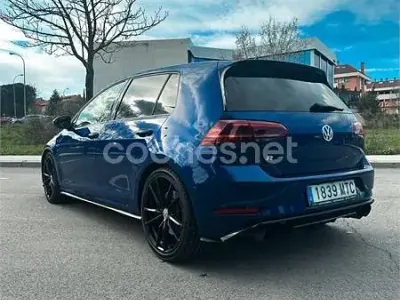 Usado VW Golf VII R 310 CV (228 kW) 2017 Azul Berlina