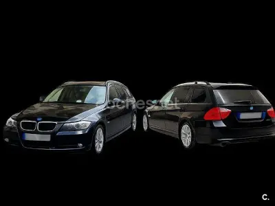 Usado BMW 318 143 CV (105 kW) 2006 Negro Familiar