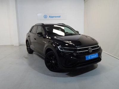 Usado VW T-Roc R-line 150 CV (110 kW) 2022 Negro SUV