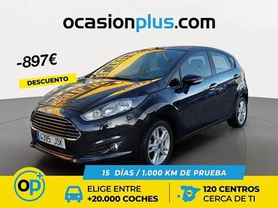 Negro Usado 2016 Ford Fiesta Trend Berlina | 7990 € (Precio justo)
