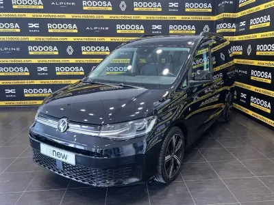 Usado VW Caddy Life 122 CV (89 kW) 2021 Negro Monovolumen