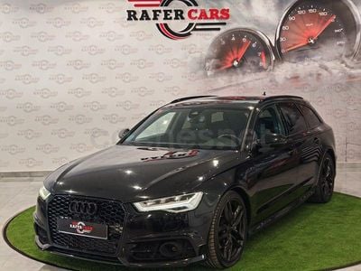 Usado Audi A6 S-Line 272 CV (200 kW) 2017 Negro Familiar