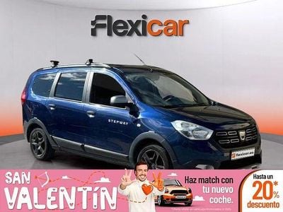 Usado Dacia Lodgy Stepway 107 CV (78 kW) 2018 Azul Monovolumen