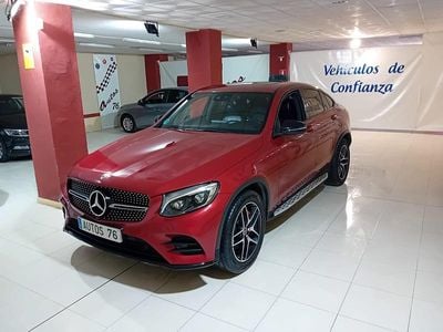 Rojo Usado 2019 Mercedes GLC250 Coupe | 40.900 € (Caro)