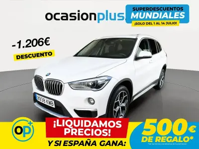 Usado BMW X1 150 CV (110 kW) 2018 Blanco SUV