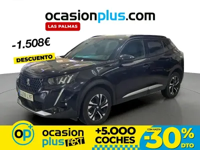 Usado Peugeot 2008 GT 130 CV (95 kW) 2022 Negro SUV