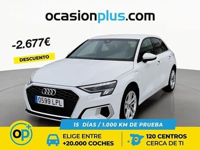Usado Audi A3 e-tron Advanced Plus 204 CV (150 kW) 2021 Blanco Utilitario