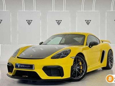 Usado Porsche Cayman GT4 420 CV (308 kW) 2020 Amarillo Coupe