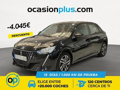 Negro Usado 2020 Peugeot 208 Allure Utilitario | 13.590 € (Caro)