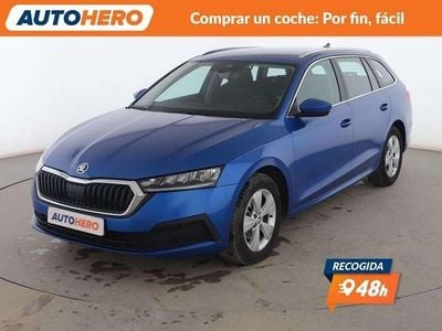 Azul Usado 2021 Skoda Octavia Ambition Utilitario | 16.951 € (Buen precio)