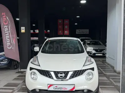 Usado Nissan Juke N-TEC 115 CV (84 kW) 2014 Blanco SUV