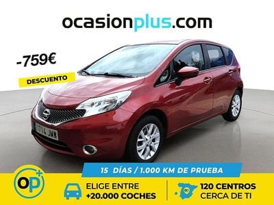 Rojo Usado 2016 Nissan Note Acenta Utilitario | 9250 € (Precio justo)