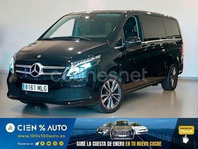 Negro Usado 2023 Mercedes V220 Avantgarde Monovolumen | 56.800 € (Precio justo)