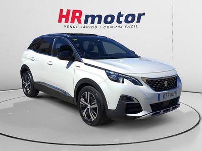 Usado Peugeot 3008 GT-line 131 CV (96 kW) 2018 Negro