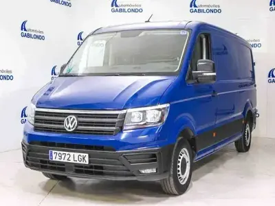 Usado VW Crafter 101 CV (74 kW) 2020 Azul Van
