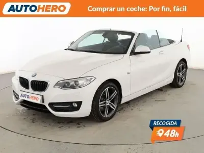 Usado BMW 220 Sport Line 190 CV (139 kW) 2015 Blanco