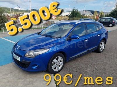 Usado Renault Mégane GrandTour Dynamique 130 CV (95 kW) 2010 Azul Familiar