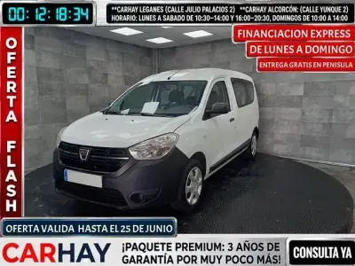 Usado Dacia Dokker Ambiance 102 CV (75 kW) 2019 Blanco Monovolumen
