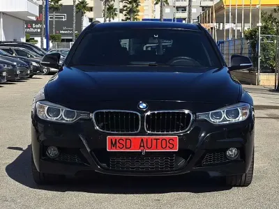Usado BMW 320 Sport Line 184 CV (135 kW) 2015 Negro Familiar