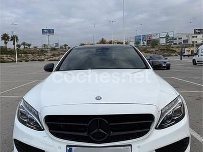 Blanco Usado 2015 Mercedes C220 AMG line Berlina | 20.900 € (Precio justo)