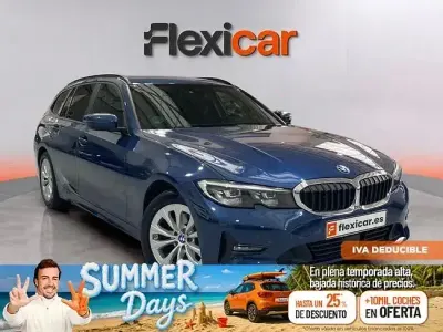 Usado BMW 320 190 CV (139 kW) 2021 Azul Familiar