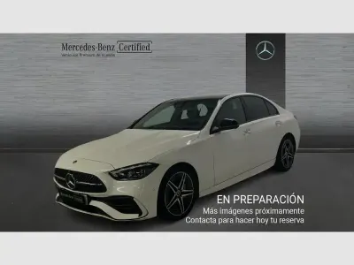 Usado Mercedes C220 200 CV (147 kW) 2022 Blanco Berlina