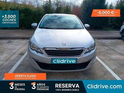 Usado Peugeot 308 Active 120 CV (88 kW) 2015 Gris Utilitario