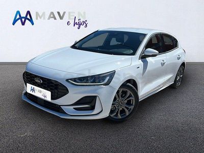 Usado Ford Focus ST-Line 125 CV (91 kW) 2024 Blanco Berlina