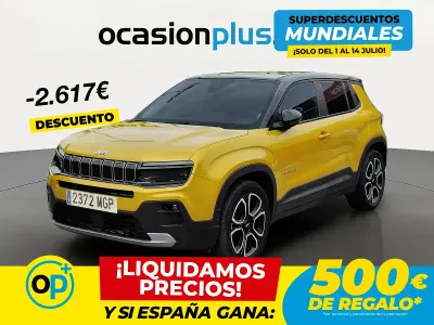 Usado Jeep Avenger Summit 100 CV (73 kW) 2023 Amarillo SUV