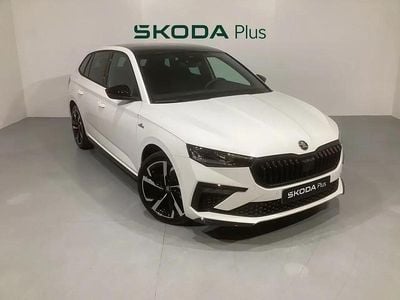 Ny Skoda Scala Monte Carlo 116 HK (85 kW) 2025 Hvid Hatchback