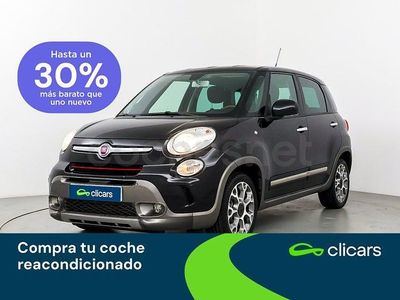 Usado Fiat 500L Trekking 85 CV (62 kW) 2015 Negro Monovolumen