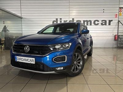 Usado VW T-Roc Sportline 190 CV (139 kW) 2018 Azul SUV