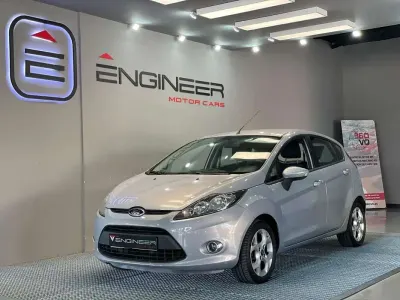 Usado Ford Fiesta Trend 75 CV (55 kW) 2012 Gris Utilitario