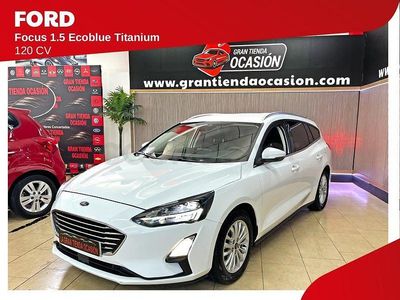 Usado Ford Focus Titanium 120 CV (88 kW) 2020 Blanco Berlina