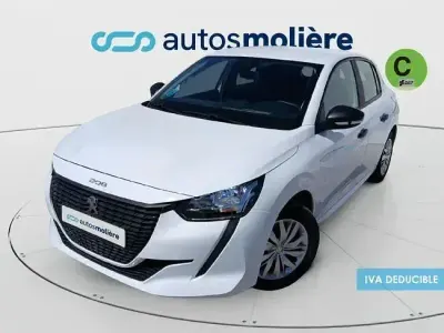 Usado Peugeot 208 75 CV (55 kW) 2022 Blanco Utilitario