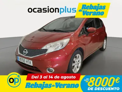 Usado Nissan Note Tekna 80 CV (58 kW) 2013 Rojo Utilitario