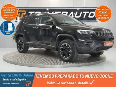 Usado Jeep Compass Trailhawk 241 CV (177 kW) 2022 Negro SUV