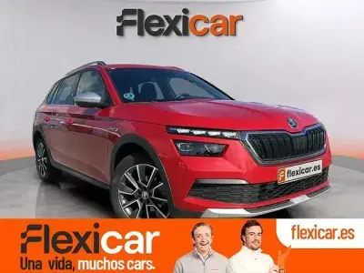 Usado Skoda Kamiq Active 110 HP (80 kW) 2022 Vermelho SUV