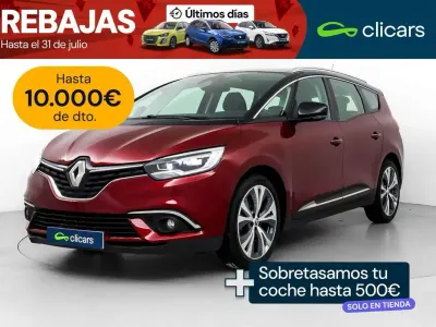 Usado Renault Scénic Zen 140 CV (102 kW) 2019 Rojo Monovolumen
