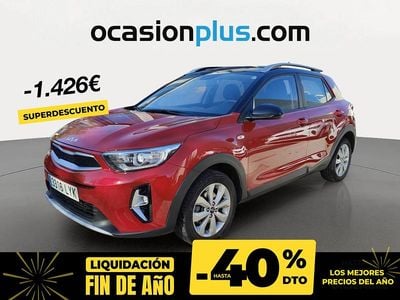 Rojo Usado 2022 Kia Stonic Plus SUV | 14.990 € (Precio justo)