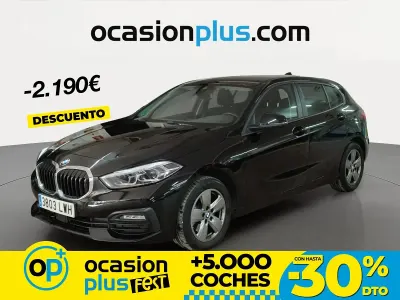 Usado BMW 118 140 CV (102 kW) 2022 Negro Utilitario