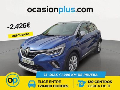 Usado Renault Captur Zen 140 CV (102 kW) 2021 Azul SUV