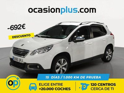 Usado Peugeot 2008 Style 100 CV (73 kW) 2016 Blanco SUV
