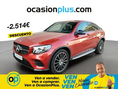 Usado Mercedes GLC250 211 CV (155 kW) 2018 Rojo SUV